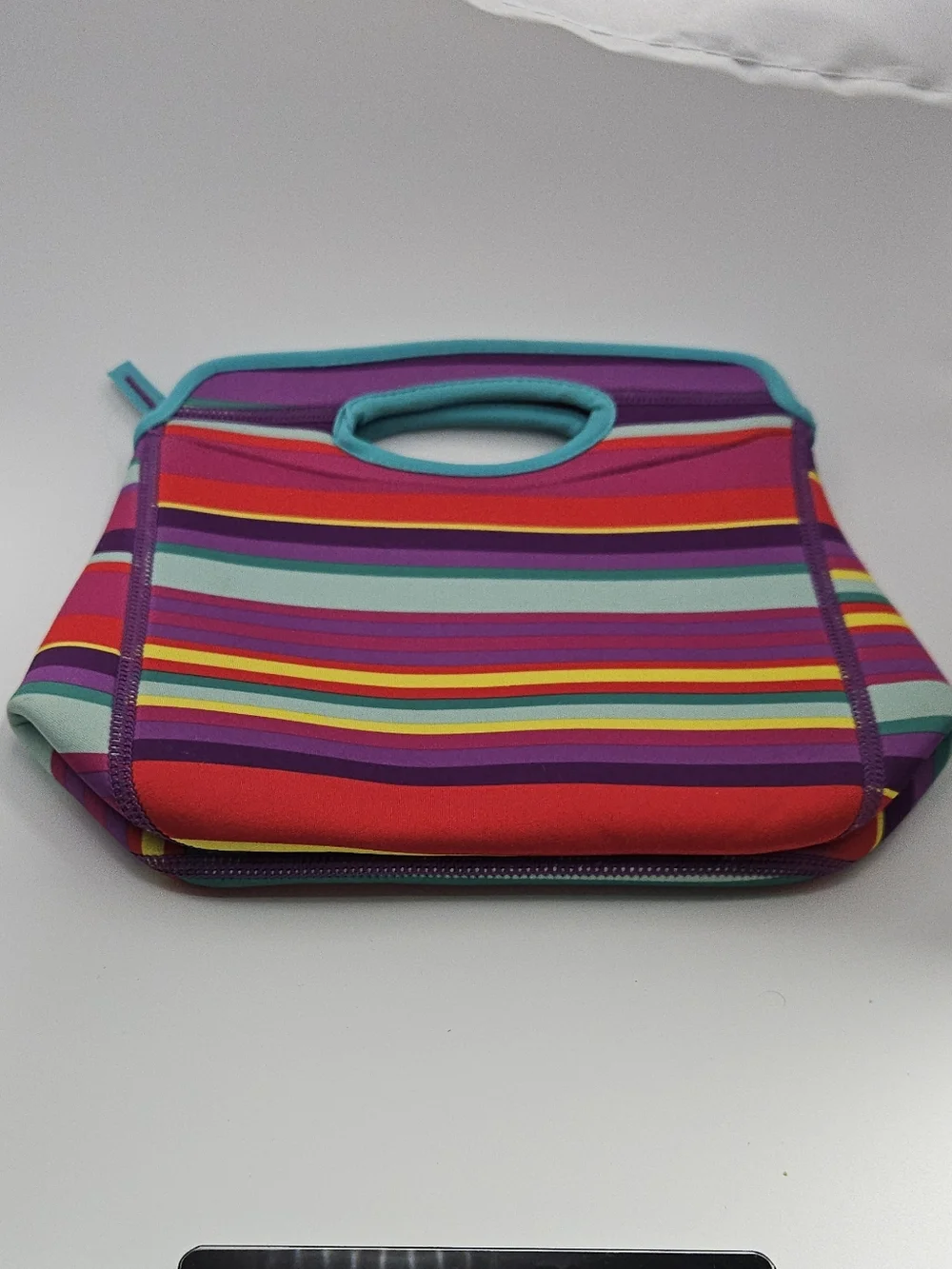 Artic Zone L.N.C.H. Striped Neoprene Insulated Lunch Bag / Cooler